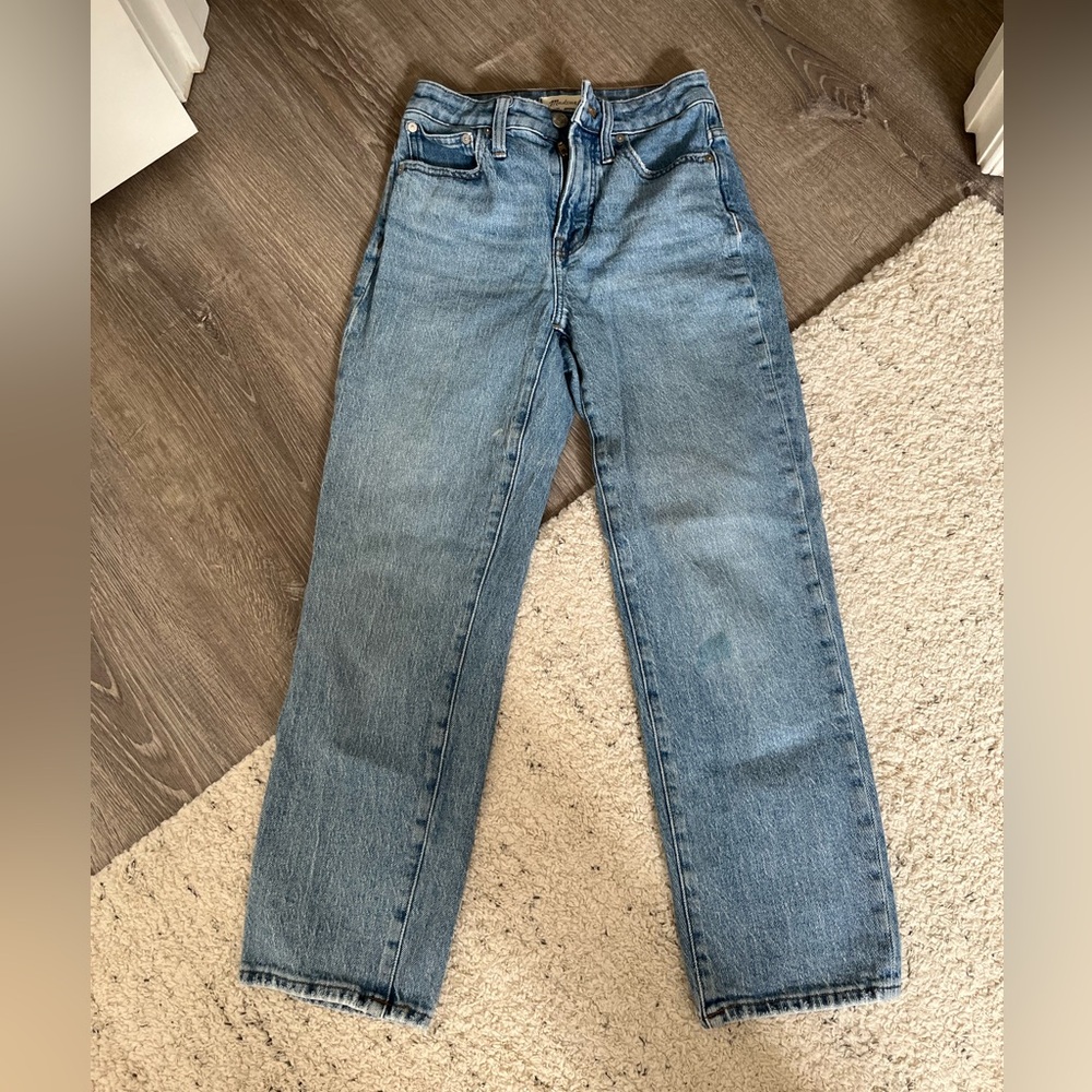 Madewell Curvy Perfect Vintage Straight Jeans